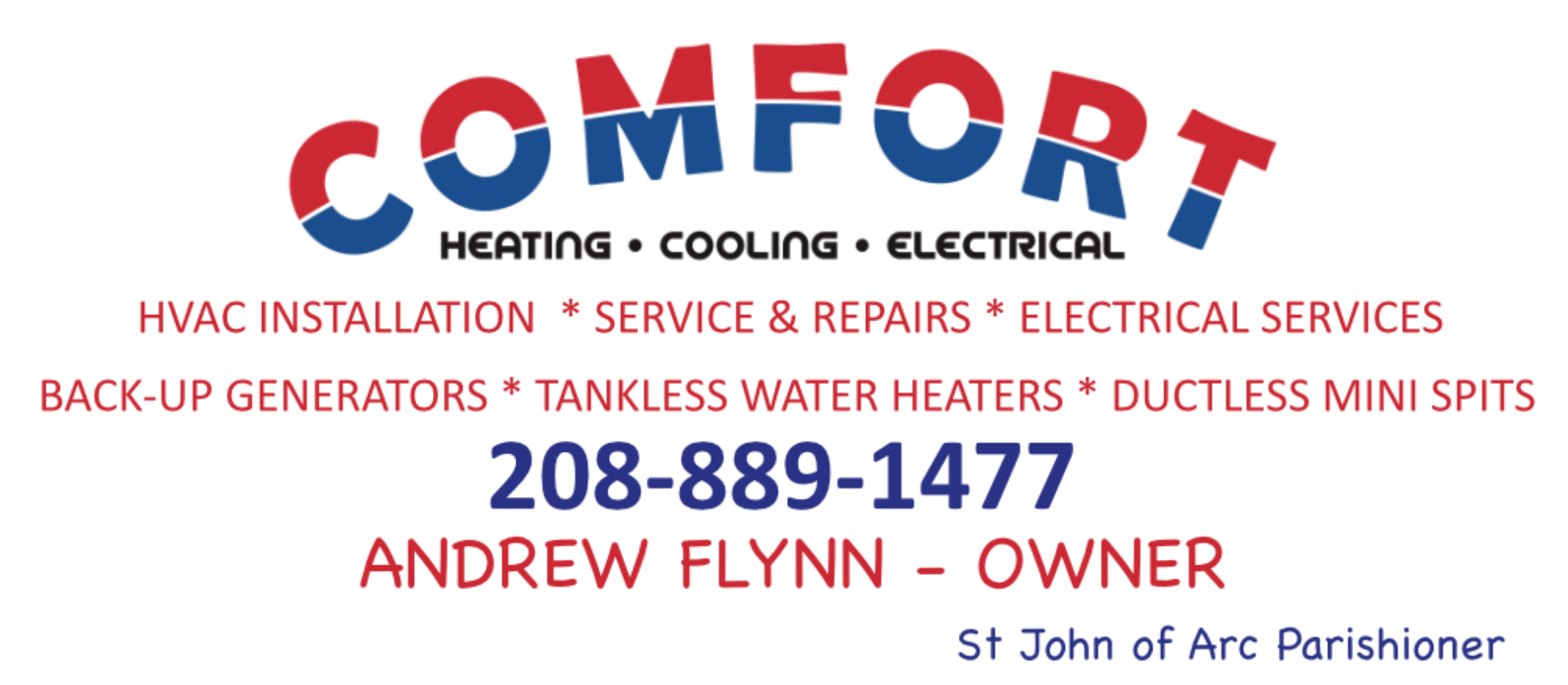 Comfort Heating, Cooling & Electrical