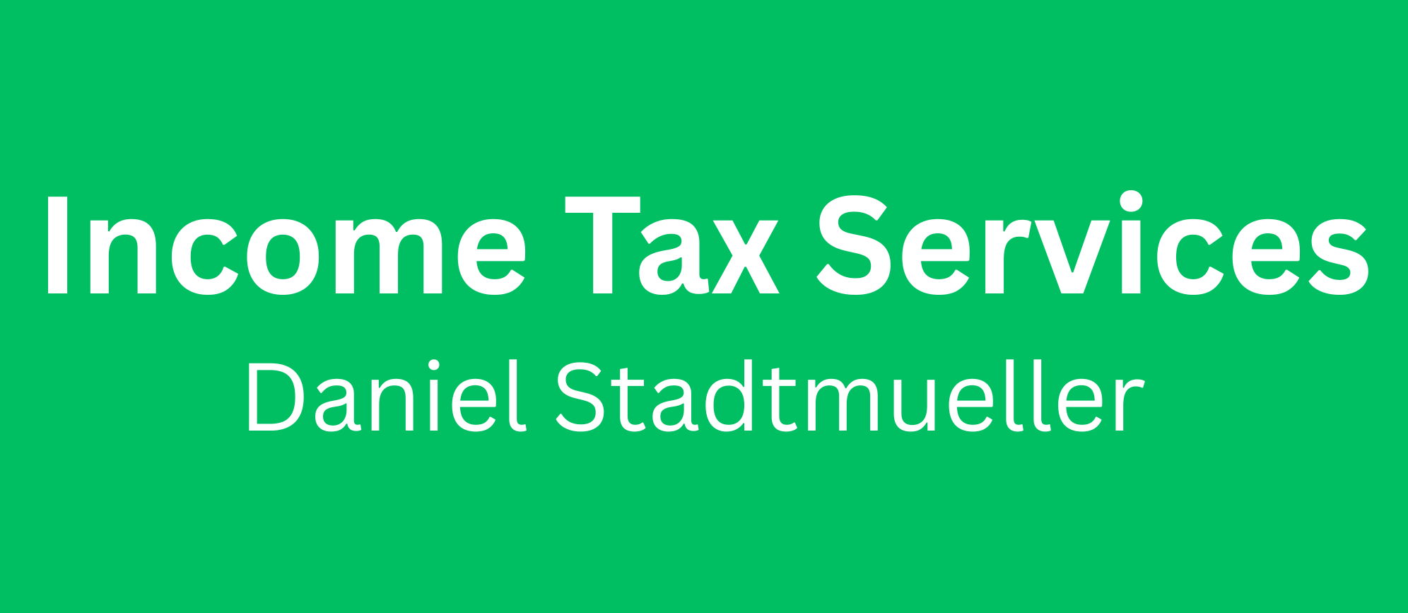 Stadtmueler Accounting